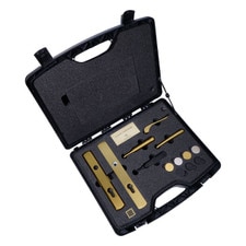 lever handle sample case