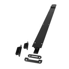 Black 600mm flush bolt