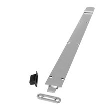 600mm inward flush bolt in chrome