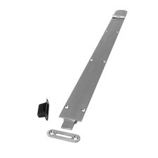 600mm top flush bolt satin finish