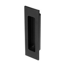 black flush pull handle