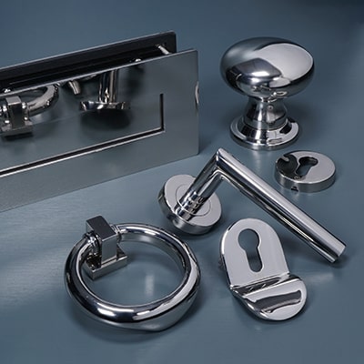 Coastal Hardware Finishes - polished stainless steel