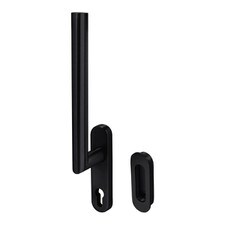 black lift and slide handle