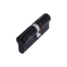 Euro cylinder lock in black