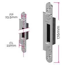 flush adjustable keep 22mm