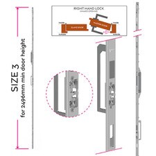 double door solo lock