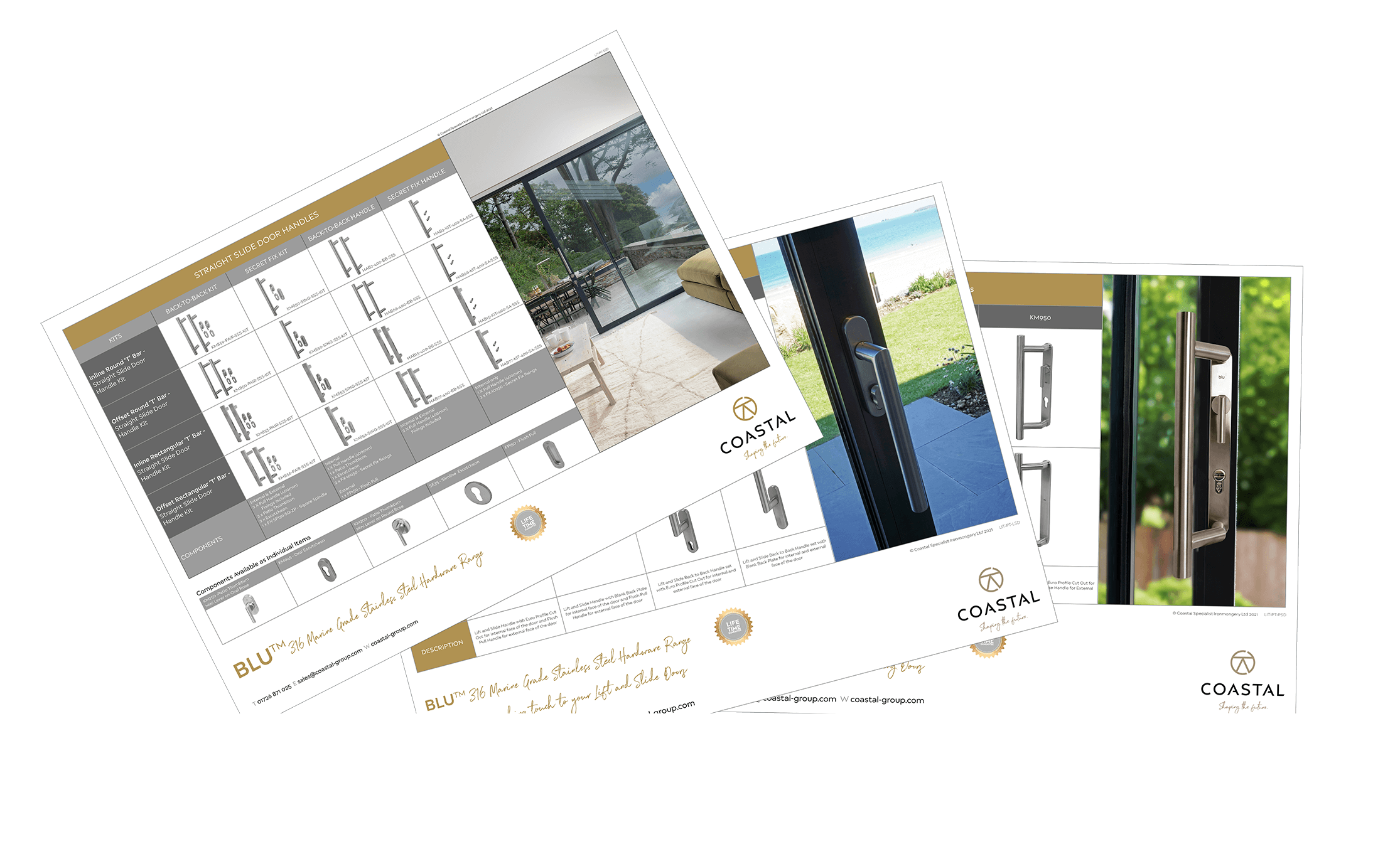 Straight Sliding Door Posters