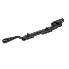 black casement window stay