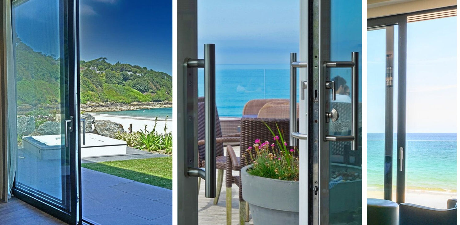 What are the best handles for aluminium sliding doors?