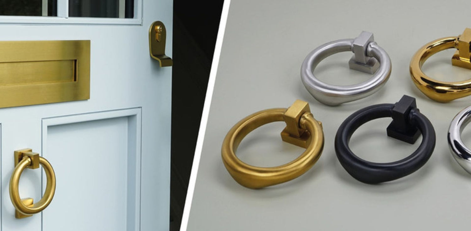 DKB200 – Our new Ring Door Knocker made from solid 316 Marine Grade Stainless Steel and in 5 finishes