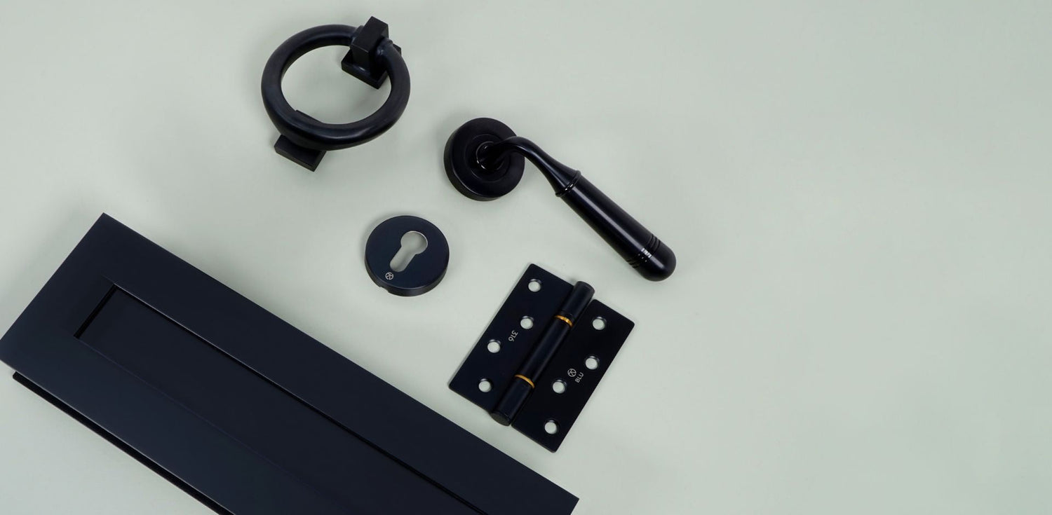 Stunning Stainless Black Hardware