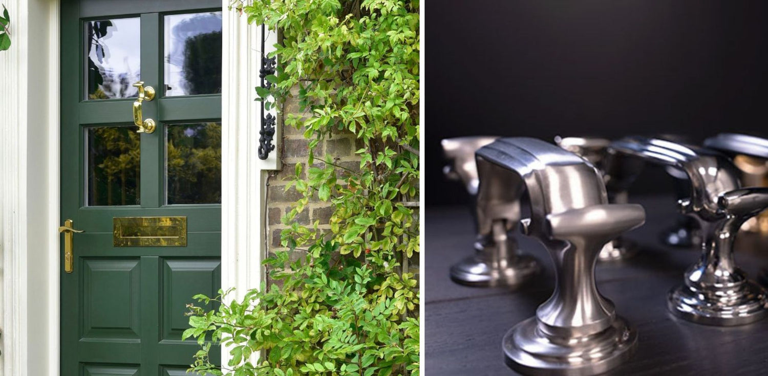 Add Durable Elegance To Classic Front Entrance Doors With Coastal’s DKB195 Doctors Knocker