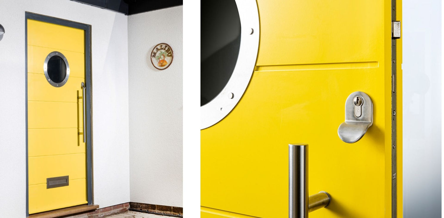 BLU 316 Marine Grade Stainless Steel Door Hardware Comes to the Rescue in Whitstable