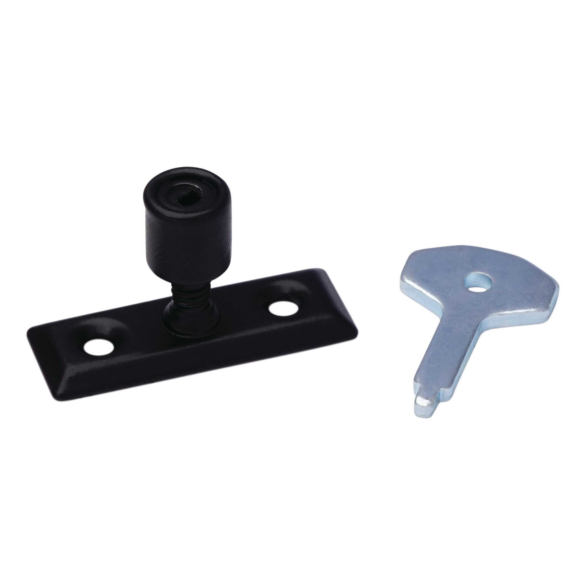 Antique Style Lockable Casement Stay Pin | Black