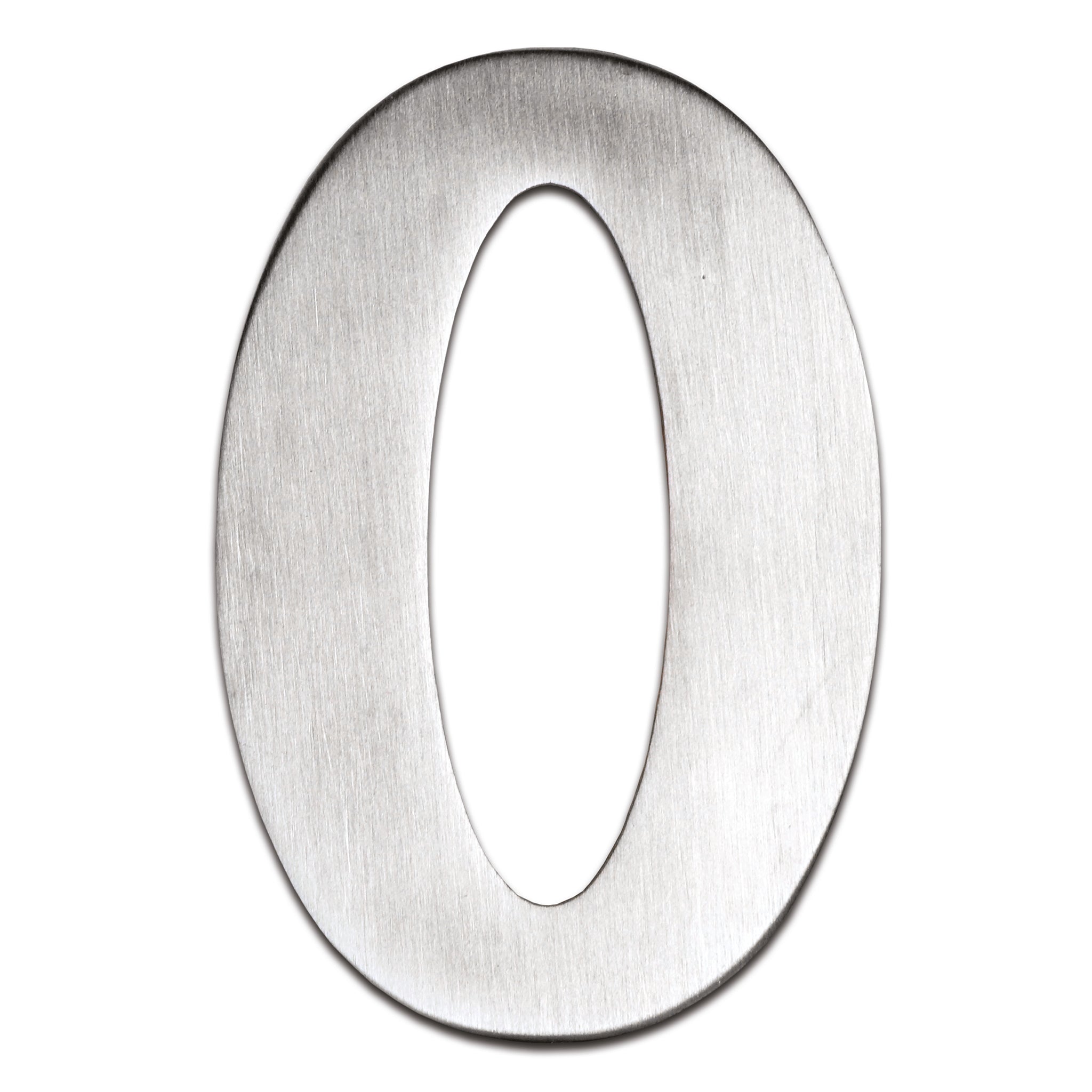 Front Door Numerals | Satin Stainless Steel