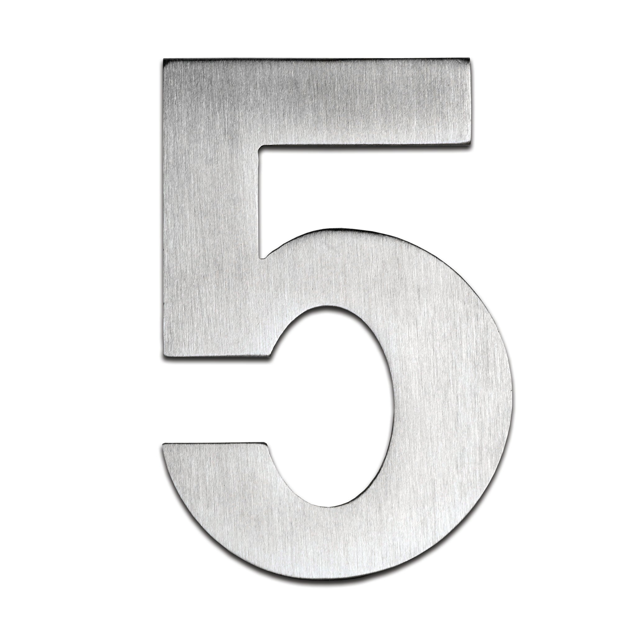 Front Door Numerals | Satin Stainless Steel