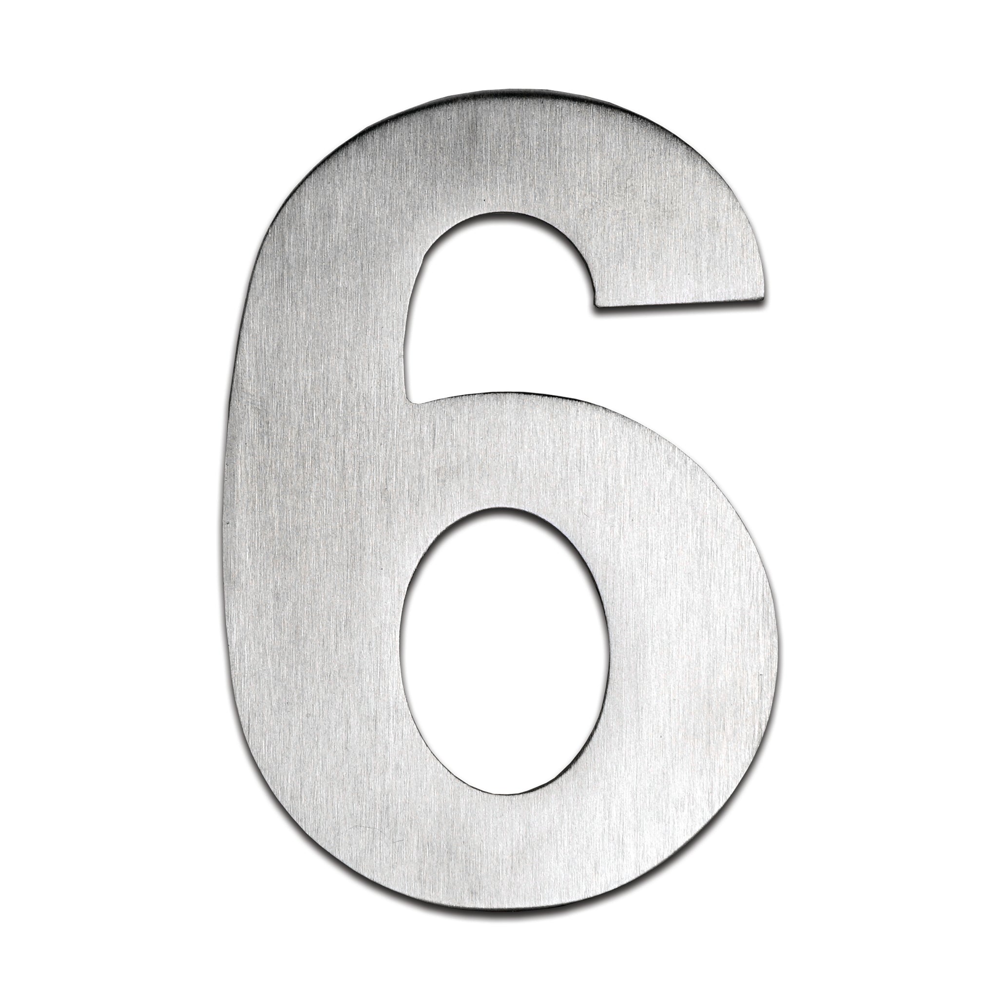 Front Door Numerals | Satin Stainless Steel