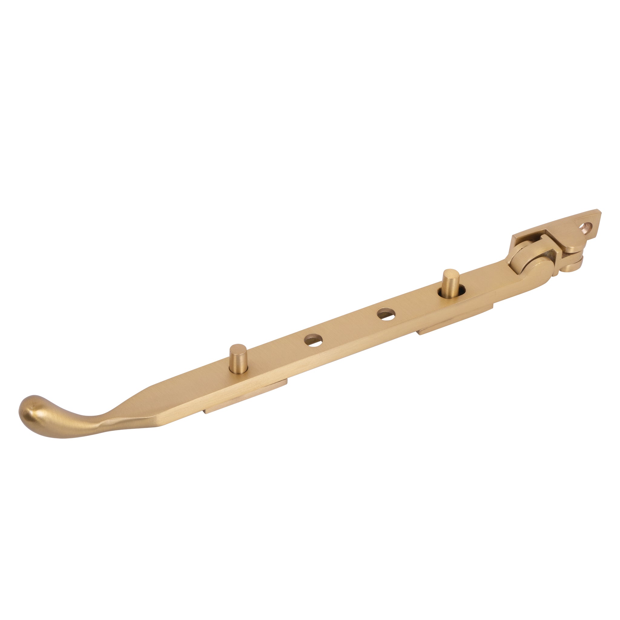 Traditional Bulb End Casement Stays | Satin Brass