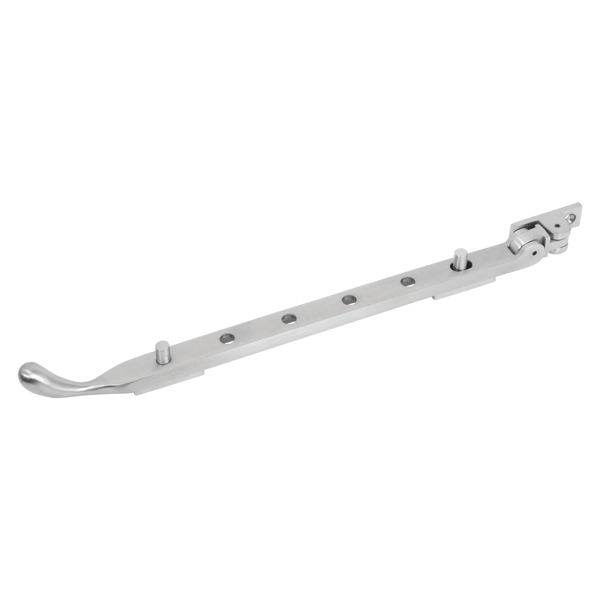 Traditional Bulb End Casement Stays | Satin Chrome