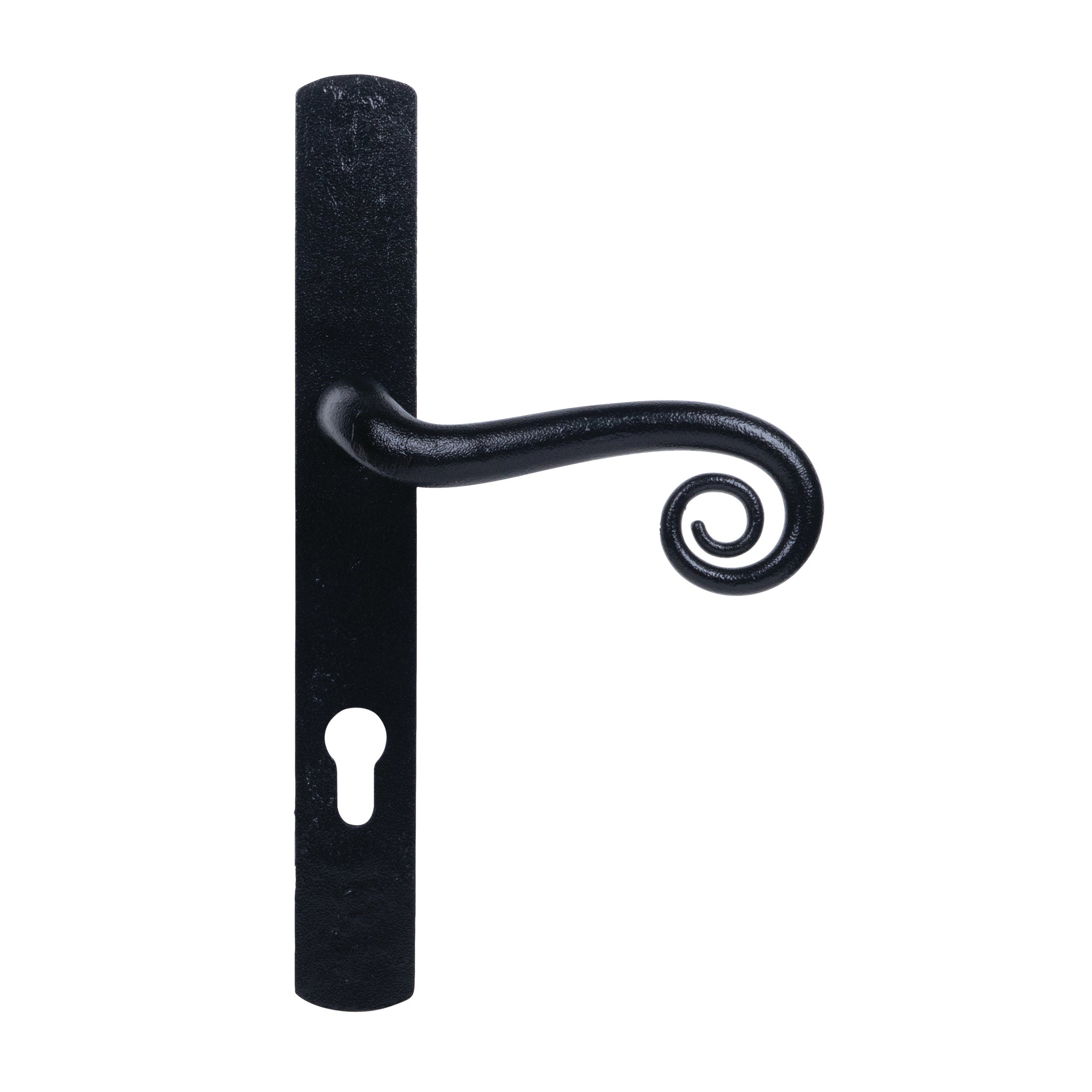 Curly Tail MPL Door Handle | Antique Black