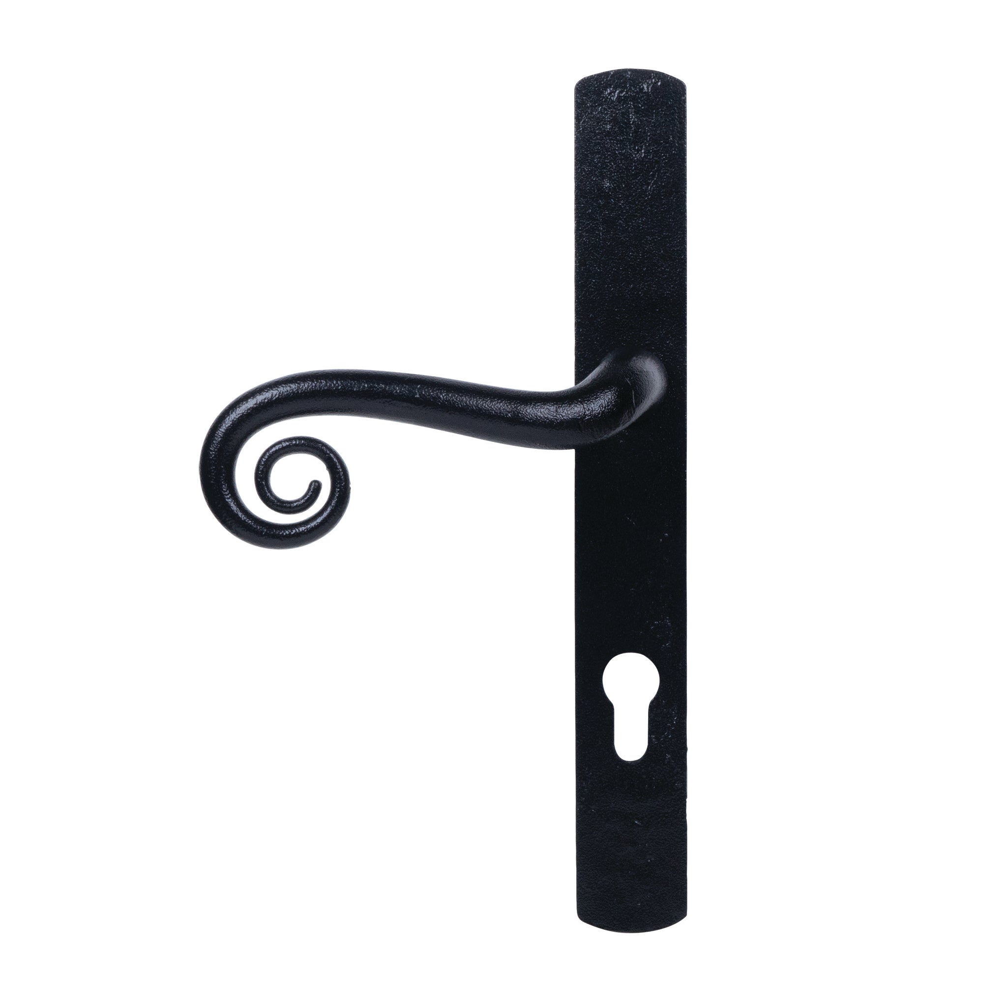 Curly Tail MPL Door Handle | Antique Black