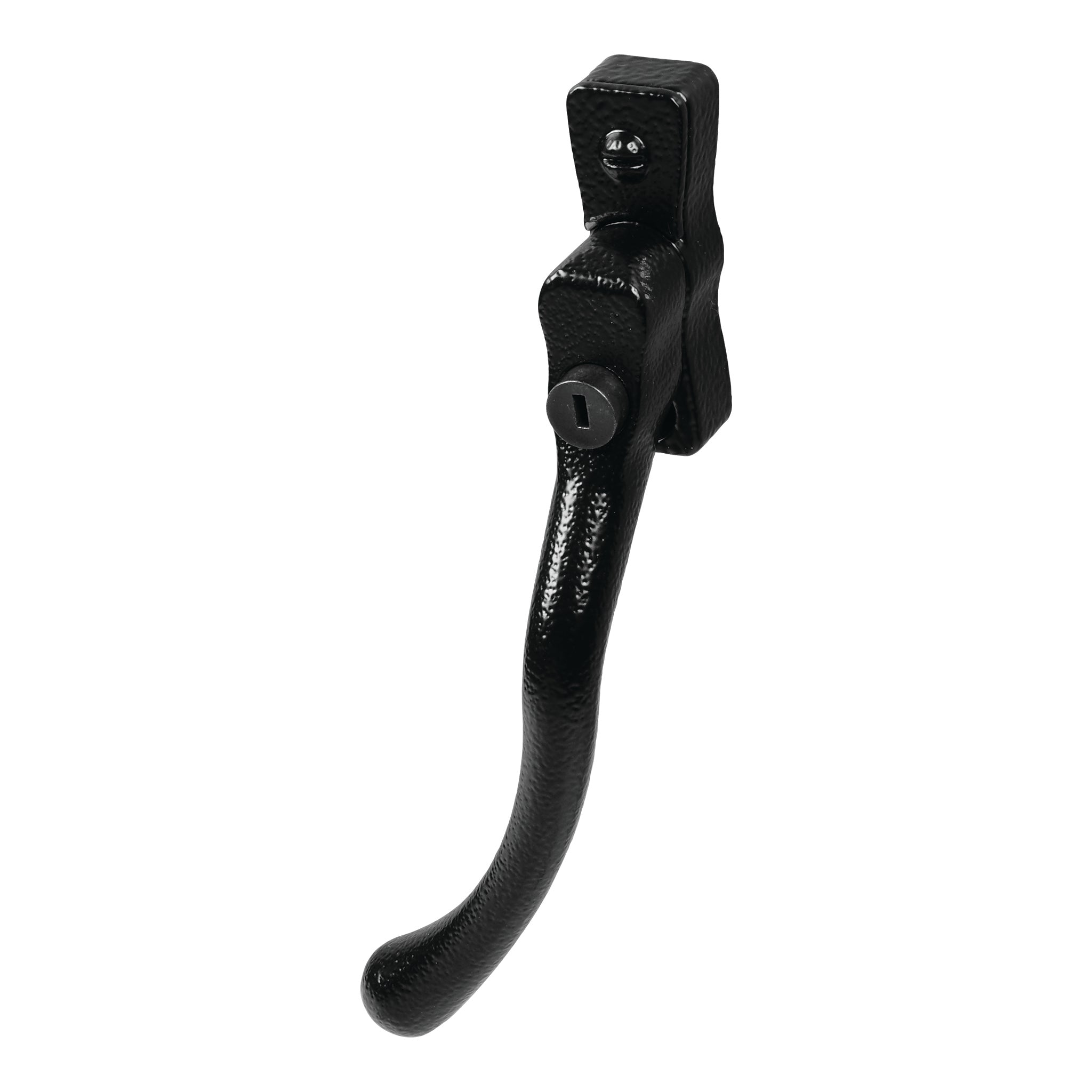 Bulb End Espagnolette Handle | Antique Black
