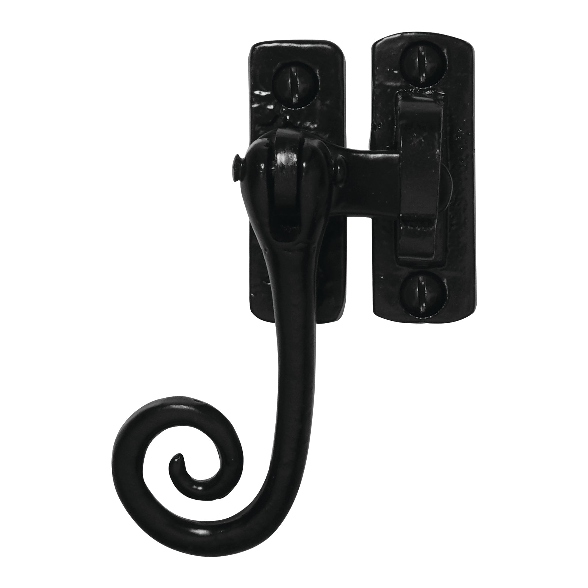 Antique Style Curly Tail Universal Fastener | Heritage Black