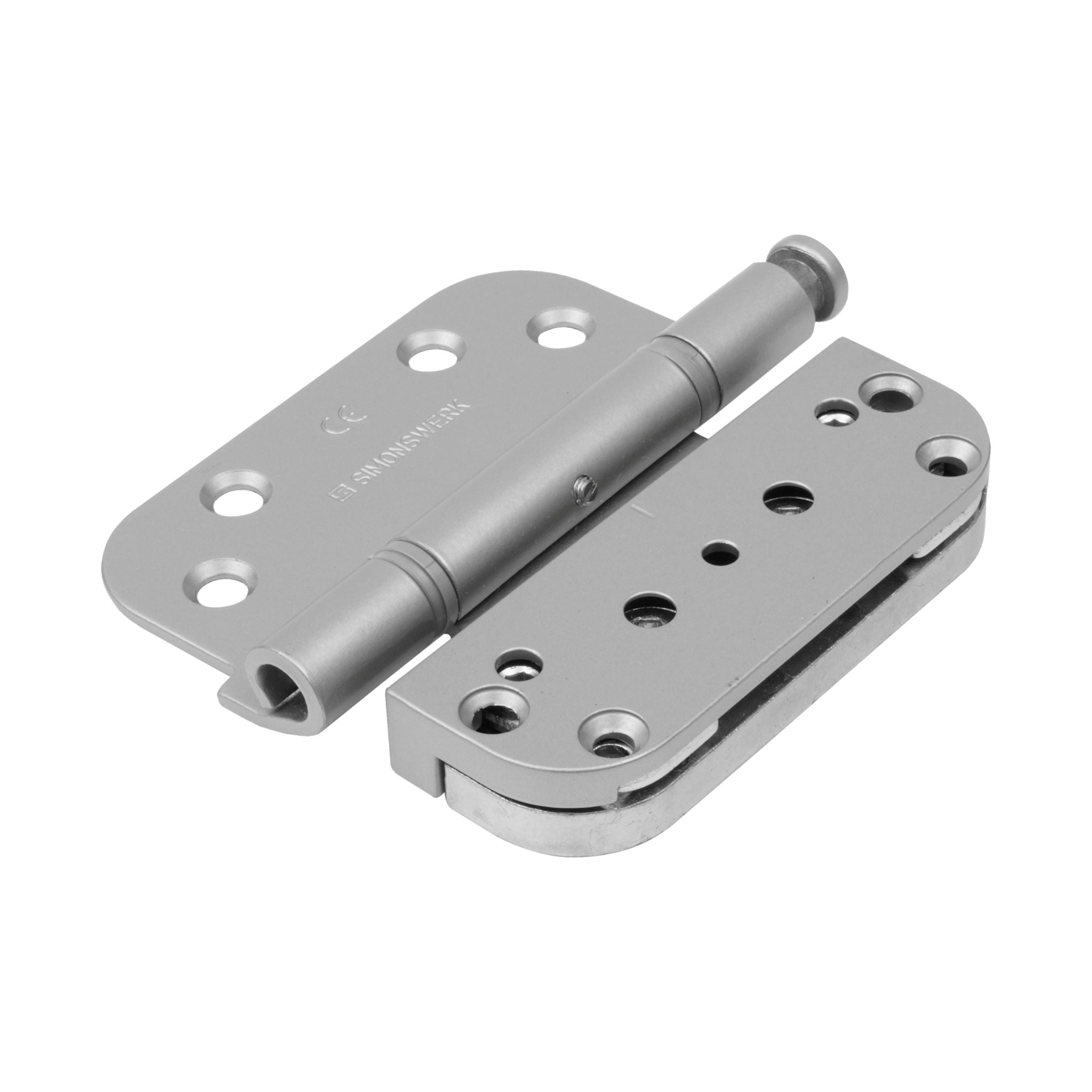 Columbus 3D Adjustable Door hinge | Silver Passivated