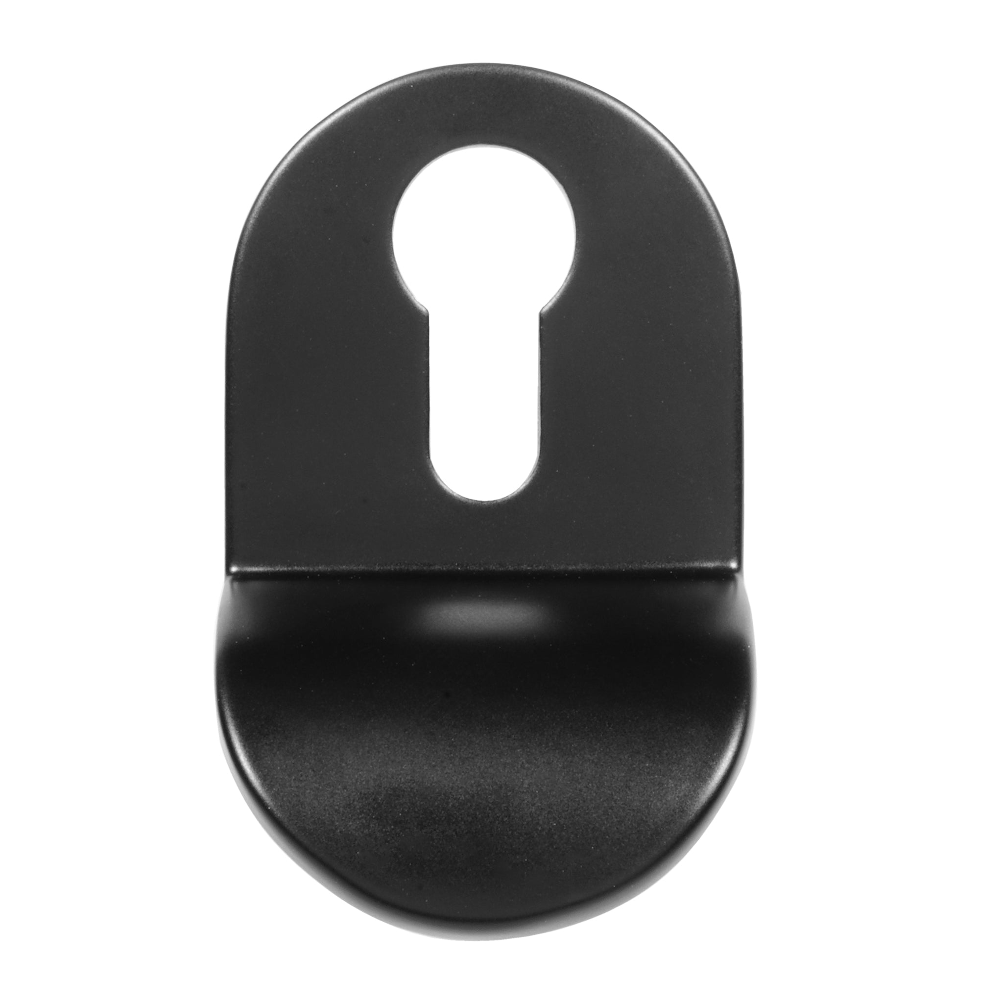 Contemporary Euro Cylinder Pull | Black