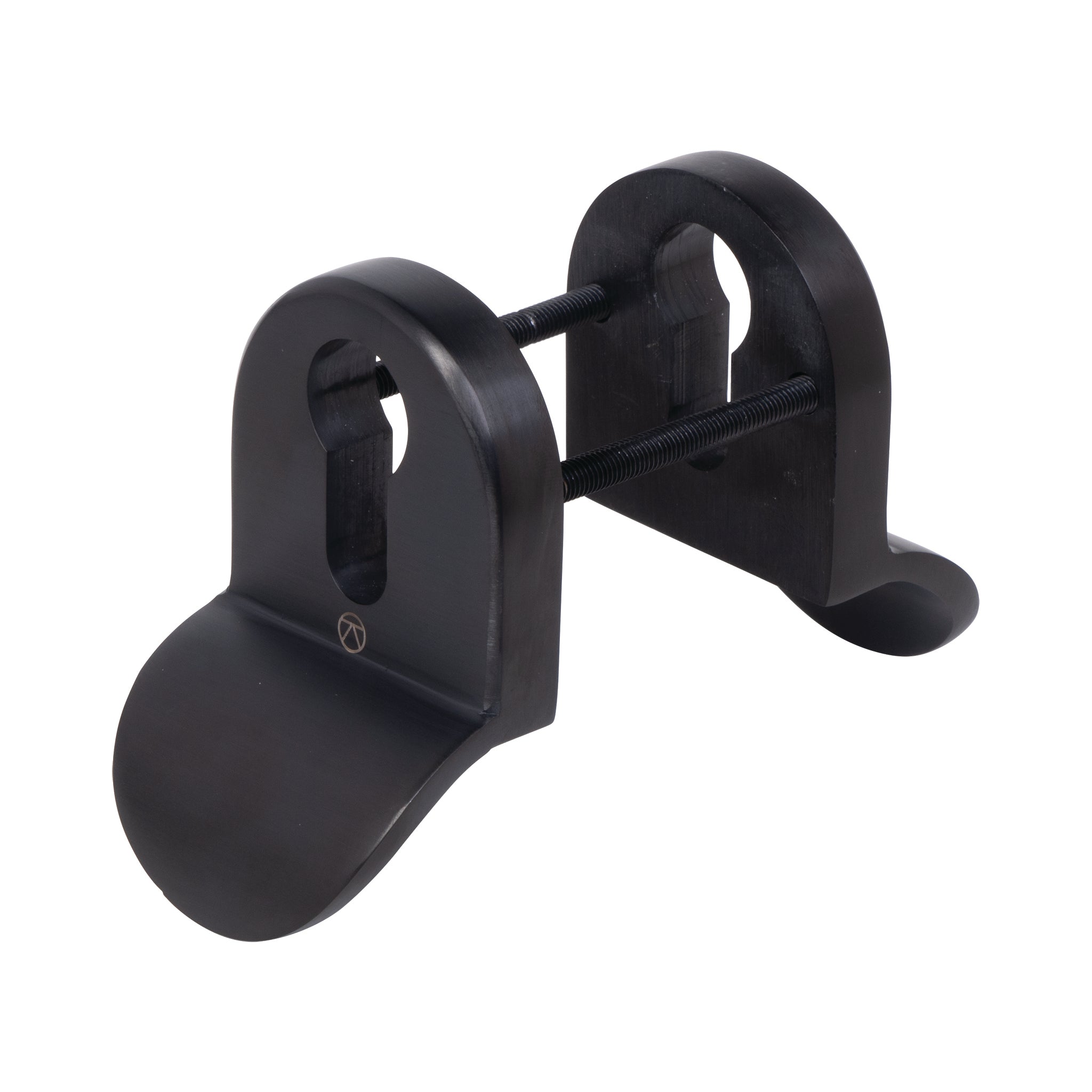Contemporary Euro Cylinder Pull | Black