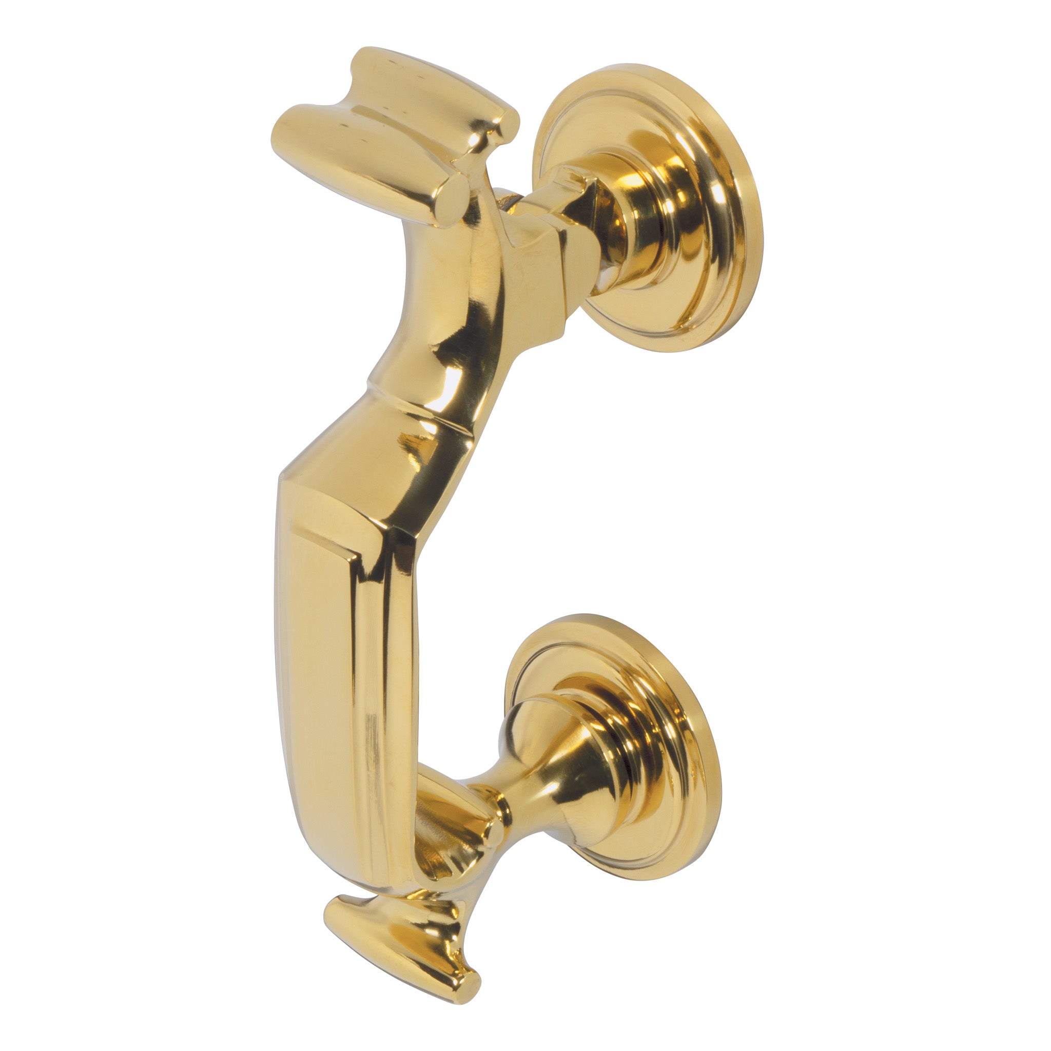 Doctor's Door Knocker | PVD Stainless Polished Brass