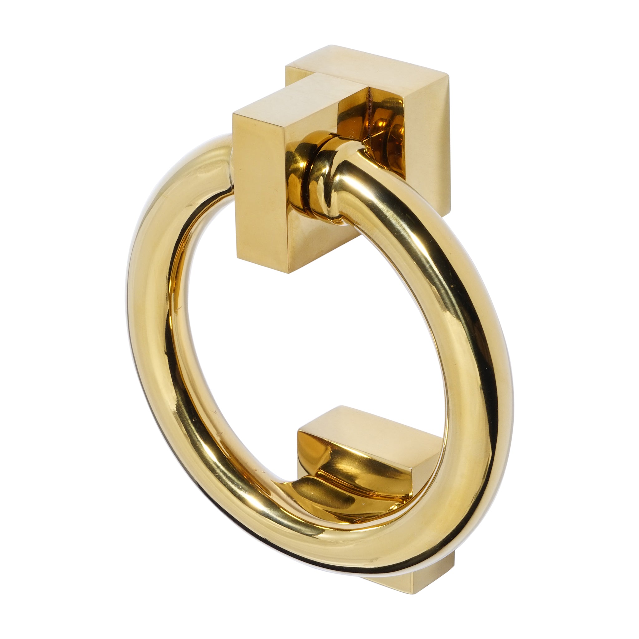 Ring Door Knocker | PVD Stainless Polished Brass