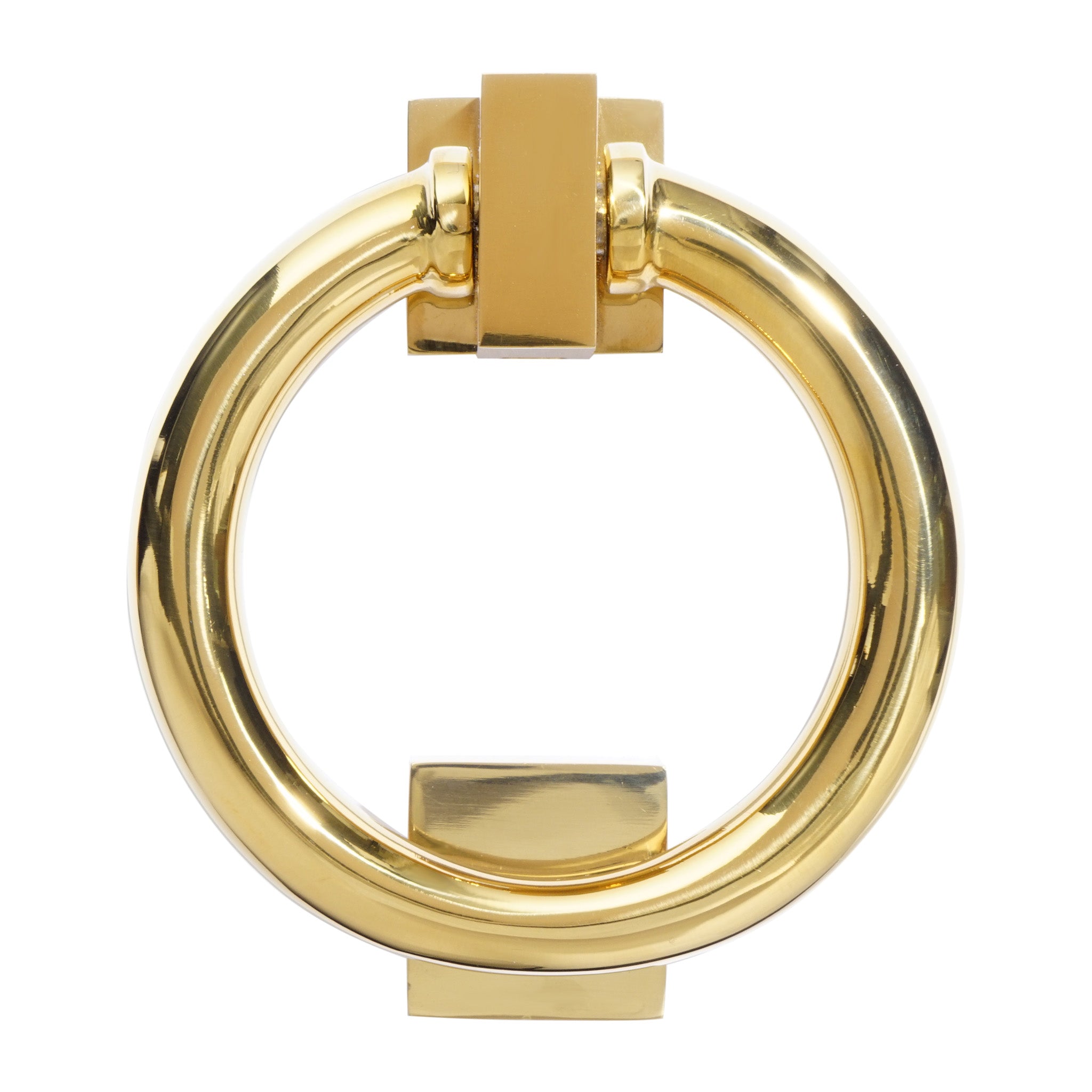 Ring Door Knocker | PVD Stainless Polished Brass