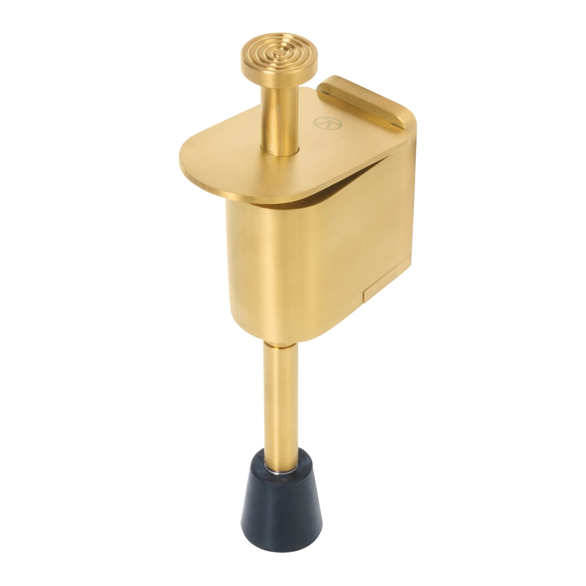 Fortis Door Leaf Holder | PVD Stainless Satin Brass