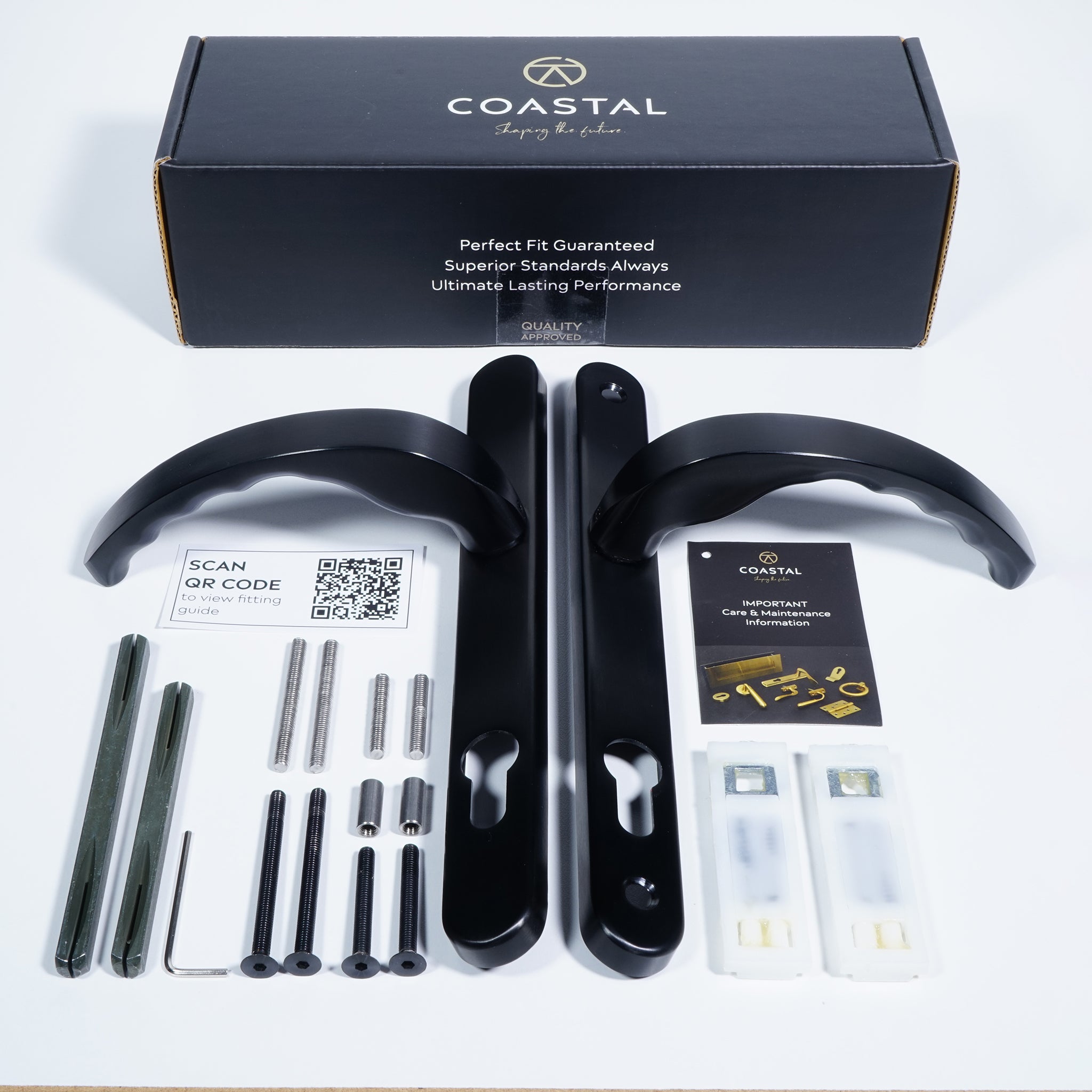 Ergonomic Door Handle | Black