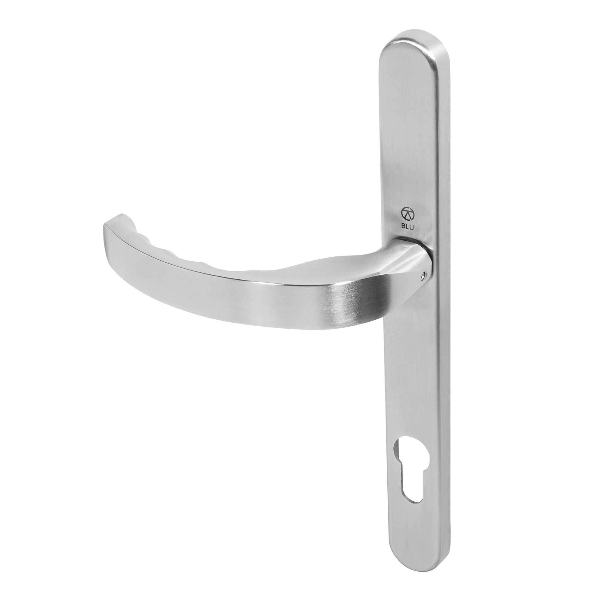 Ergonomic Door Handle | Satin Stainless Steel