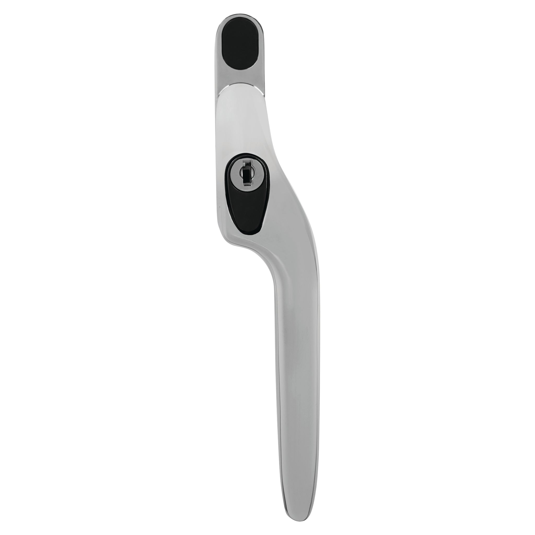 Offset Locking Window Espagnolette Handle | Chrome Plated