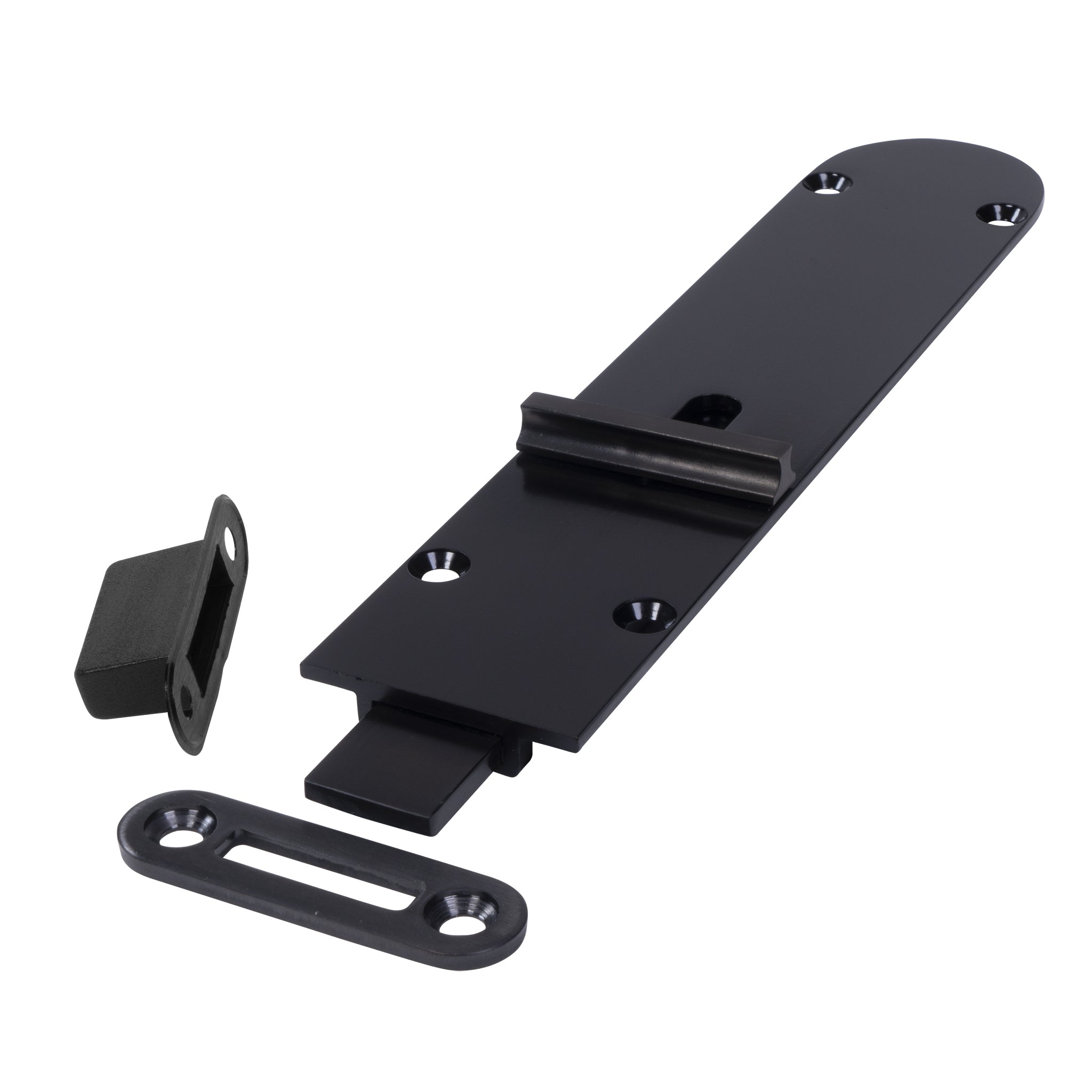 Securefold Flush Bolts - Outward Opening Doors | Black