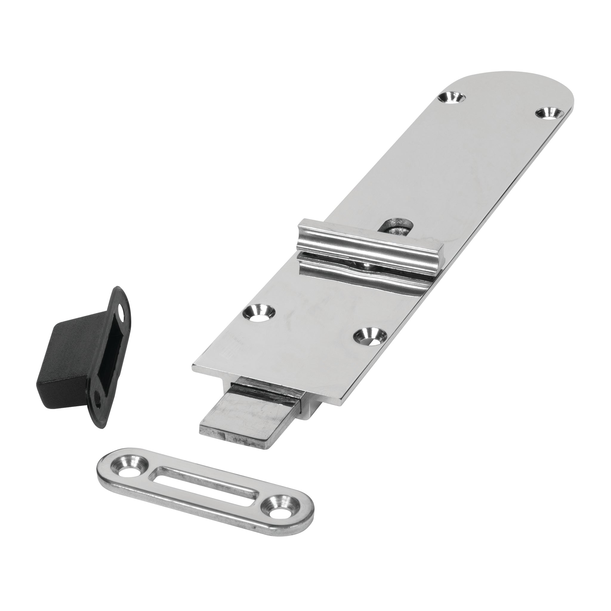 Securefold Flush Bolts - Outward Opening Doors | Polished Chrome