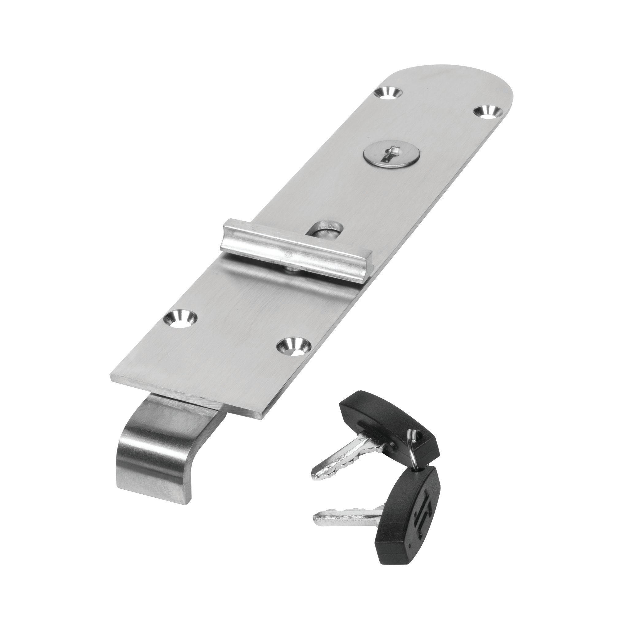 Securefold Flush Bolts - Inward Opening Doors | Satin Chrome
