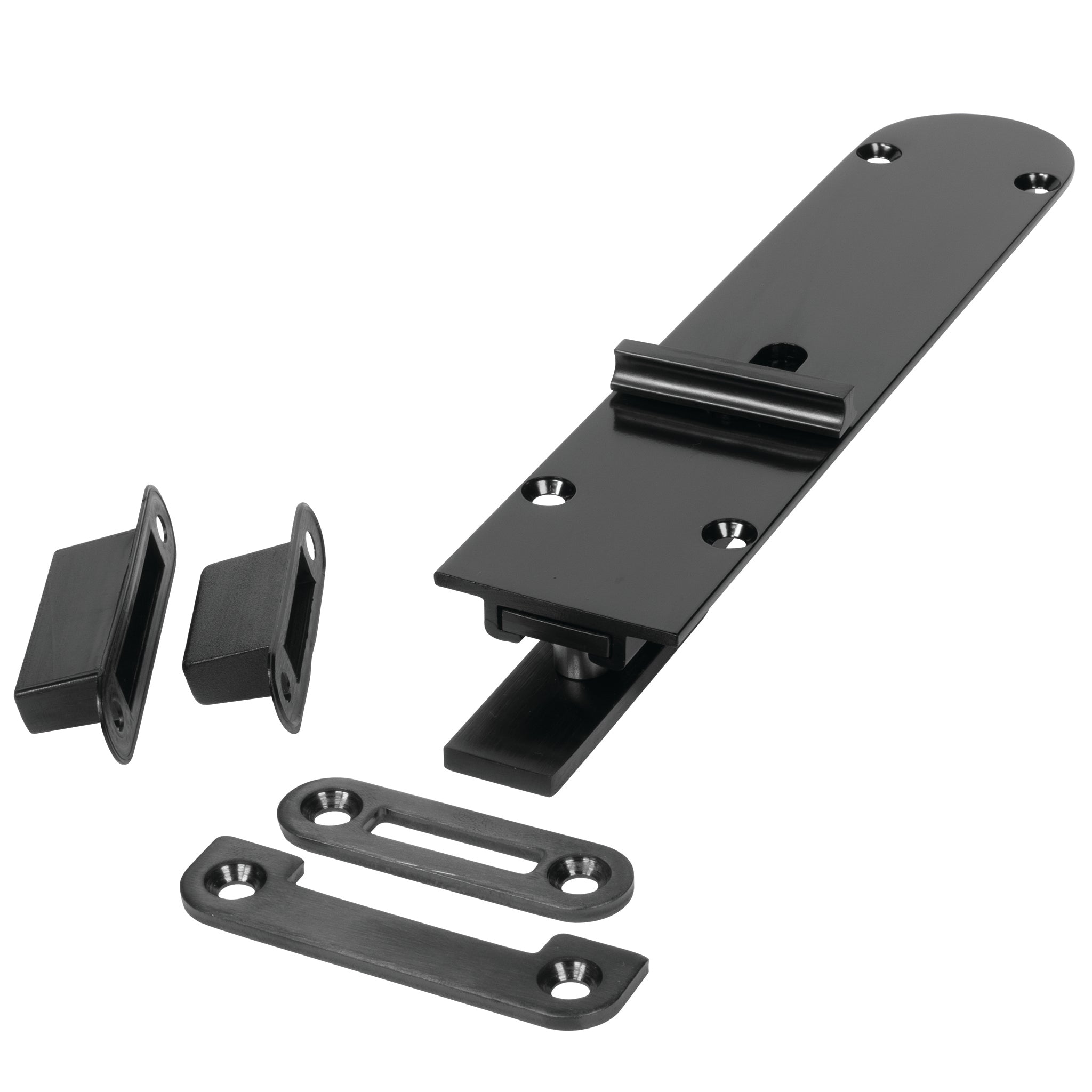 Securefold Flush Bolts - Inward Opening Doors | Black Finish