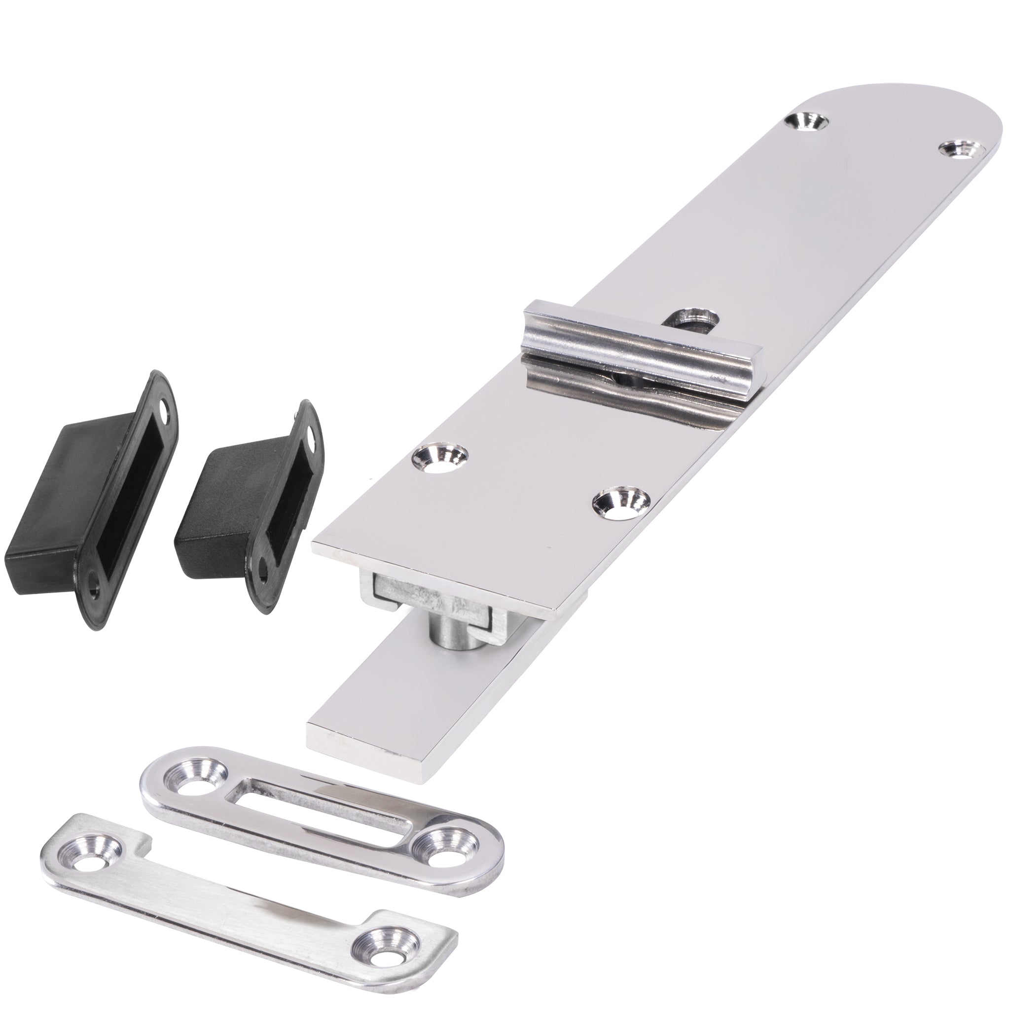 Securefold Flush Bolts - Inward Opening Doors | Satin Chrome