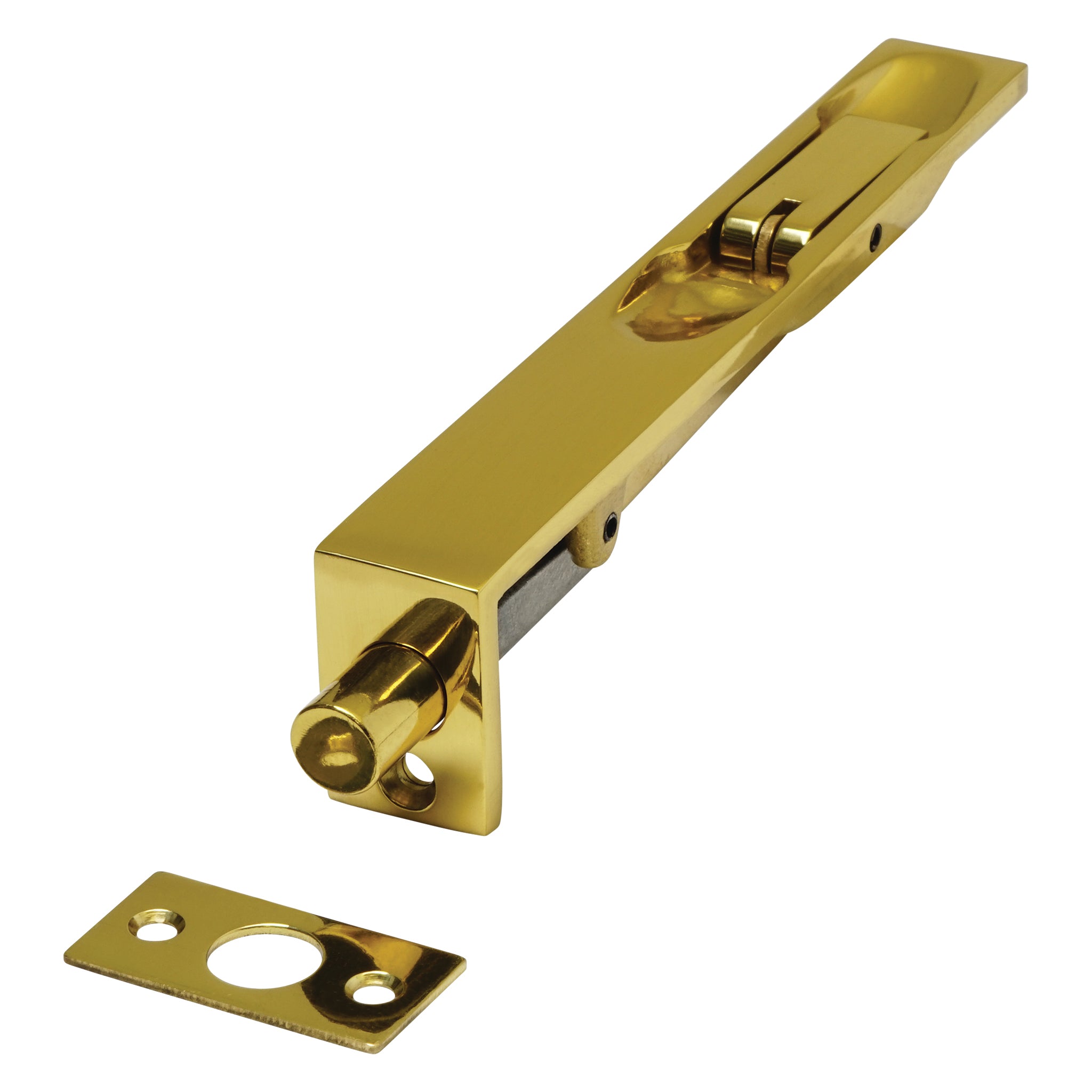 Architectural Flush Bolts | Polished Brass