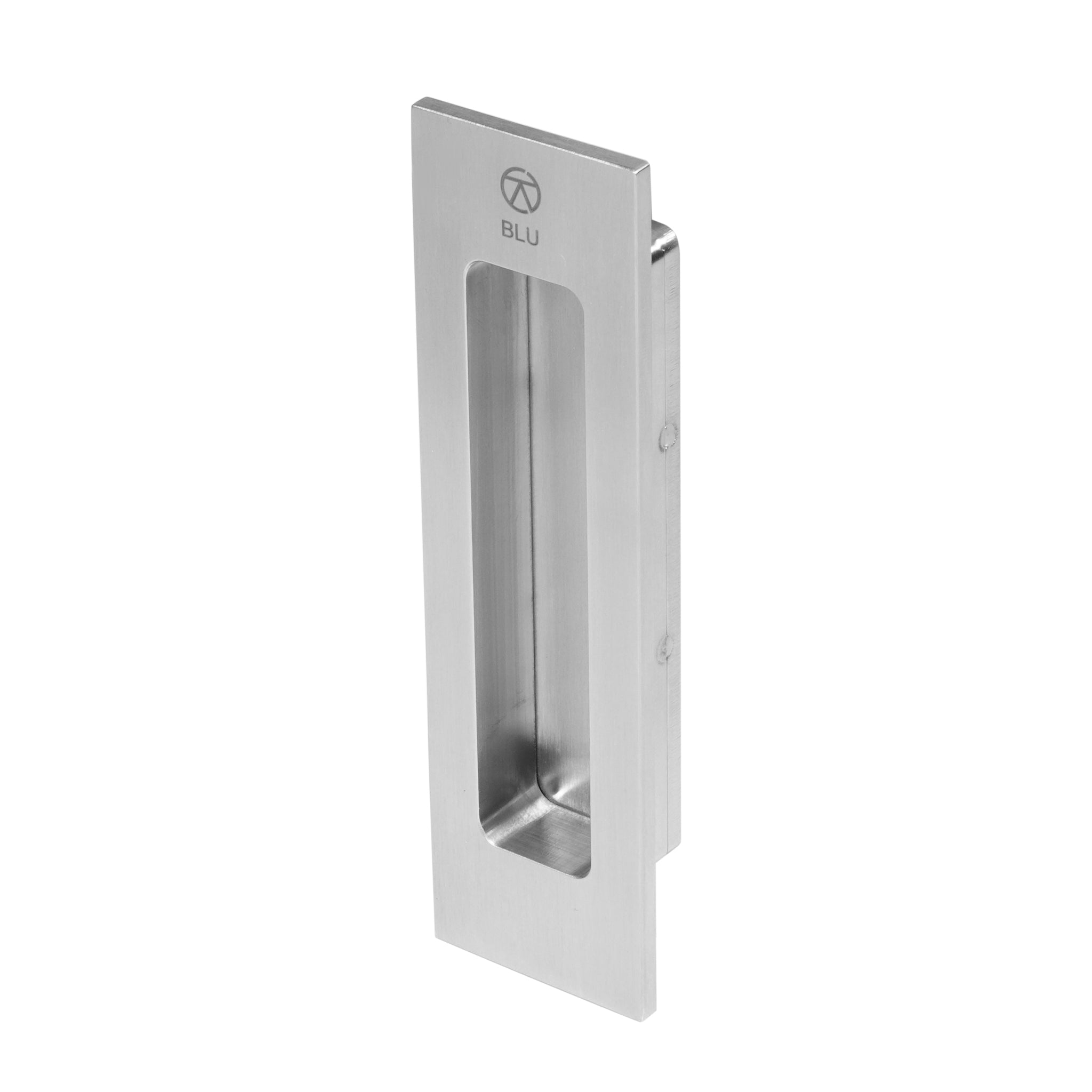 Rectangular Flush Pull | Satin Stainless Steel