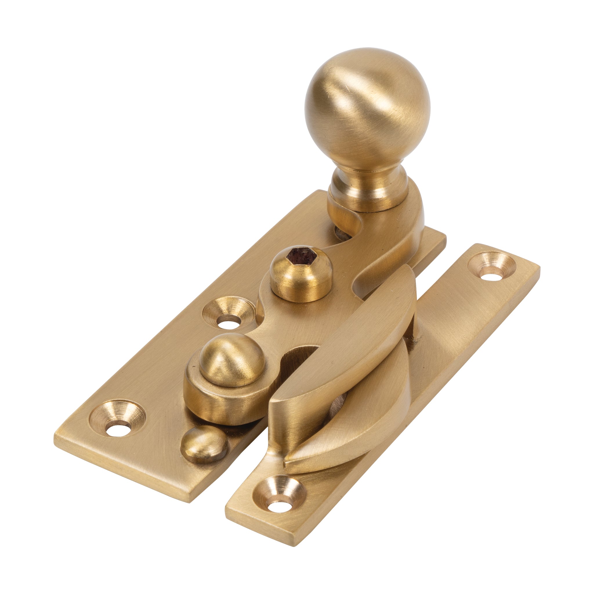 Security Claw Fastener | Satin Brass
