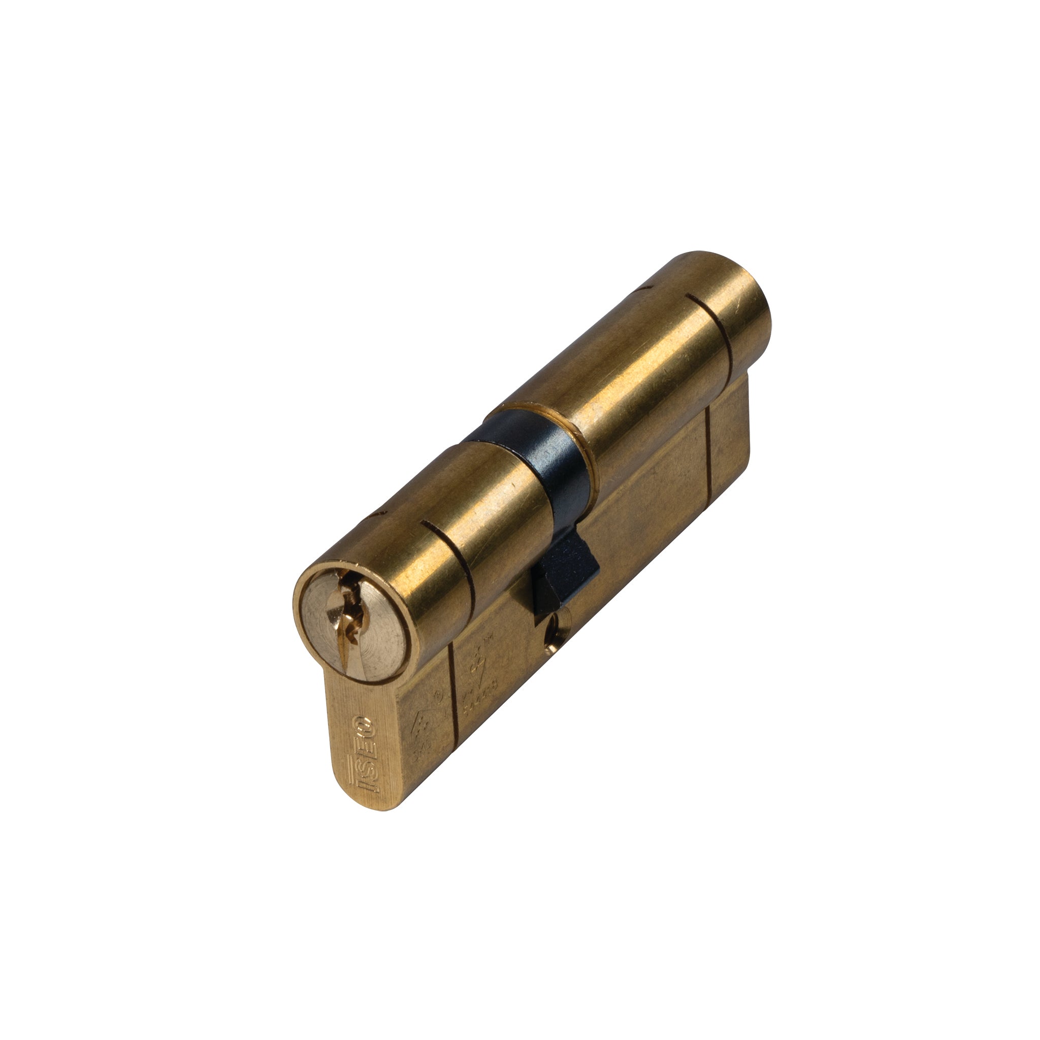 1 Star Euro Profile Double Cylinder | Satin Brass