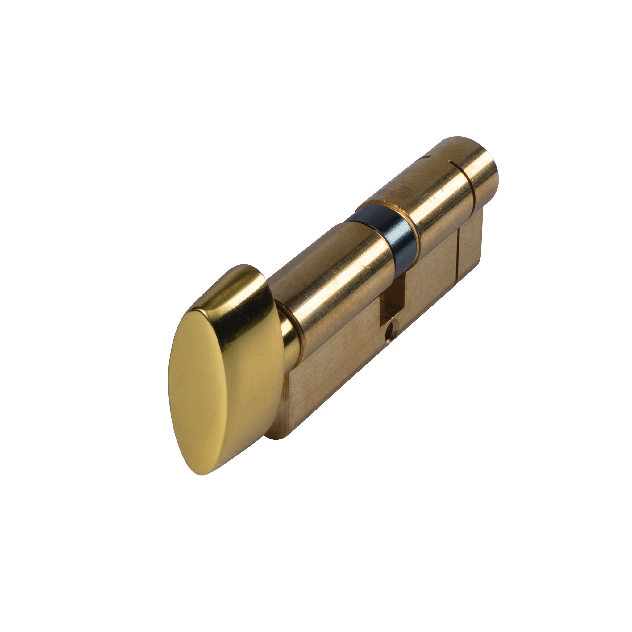 1 Star Euro Profile Thumb Turn Cylinder | Satin Brass