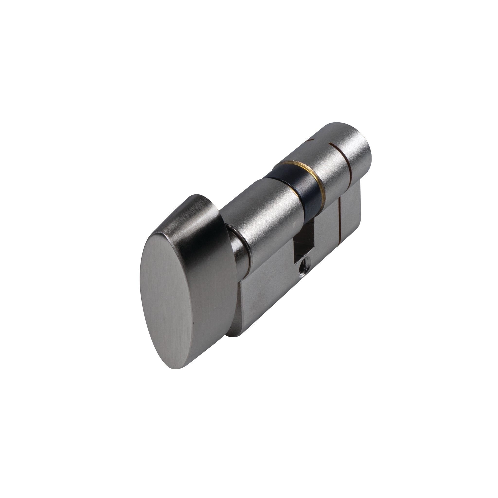 1 Star Euro Profile Thumb Turn Cylinder | Nickel Finish
