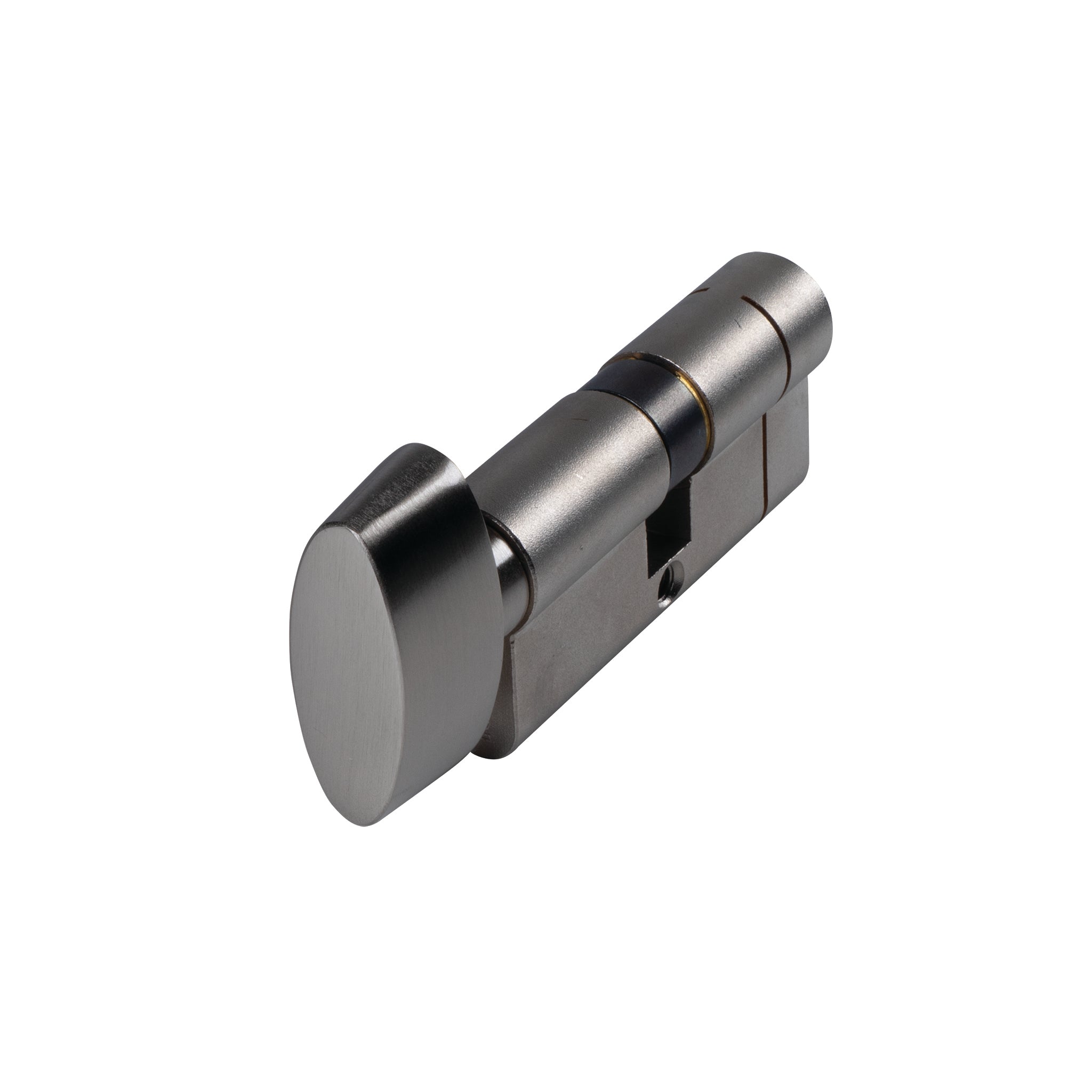 1 Star Euro Profile Thumb Turn Cylinder | Nickel Finish