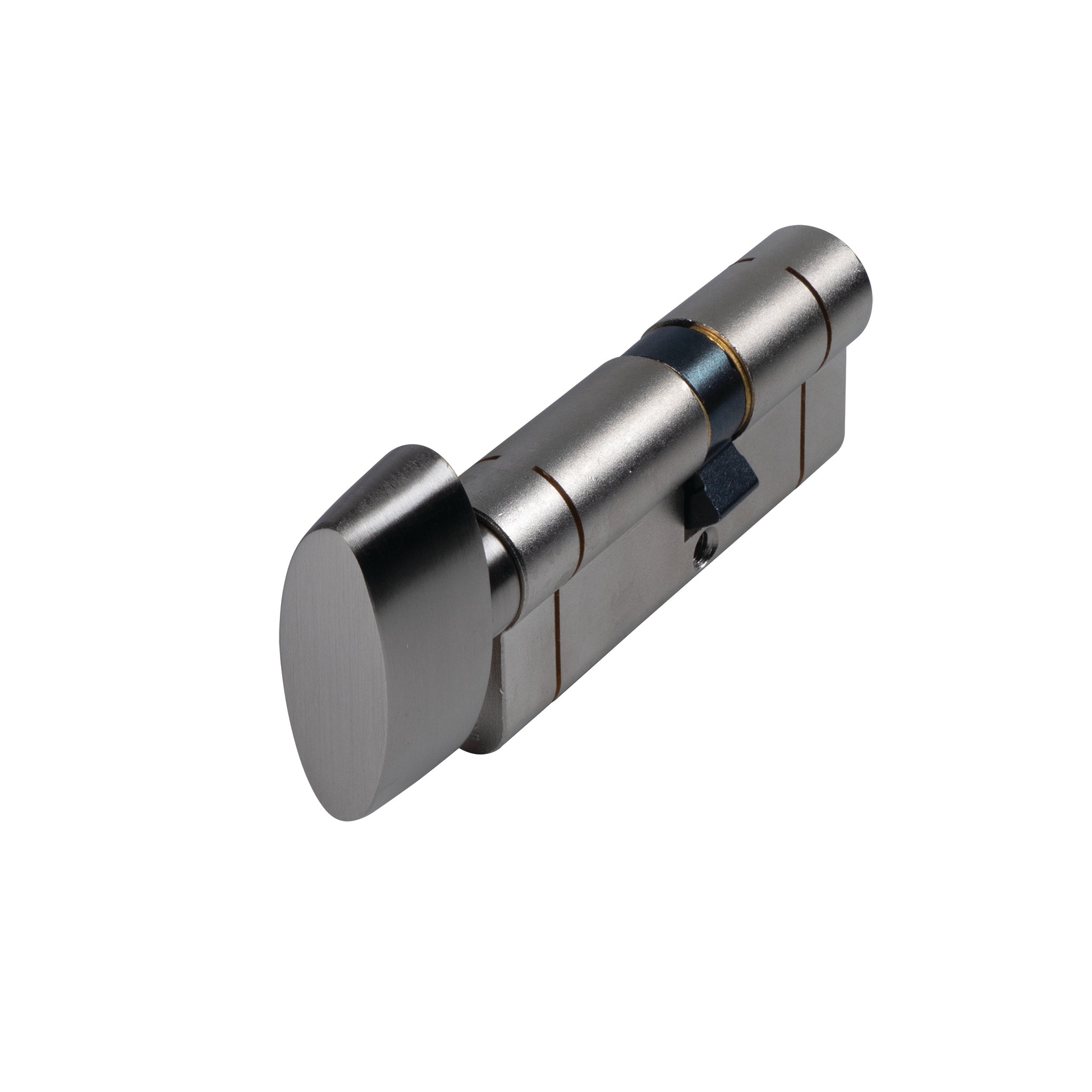 1 Star Euro Profile Thumb Turn Cylinder | Nickel Finish